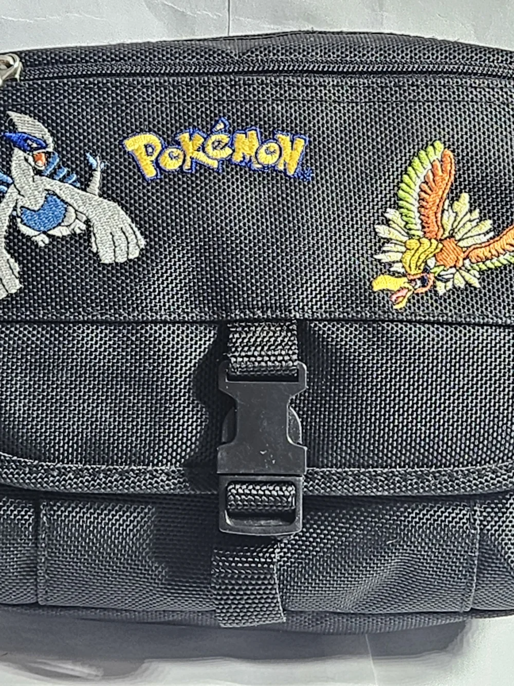 Vintage Nintendo Game Boy Pokemon Lugia Ho-Oh Gold Silver Carry Case Fanny Pack